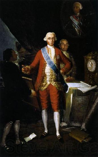 Francisco de Goya Portrait of the Count of Floridablanca Germany oil painting art
